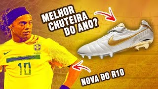 NOVA CHUTEIRA NIKE TIEMPO LEGEND DO RONALDINHO GAUCHO [upl. by Sy264]