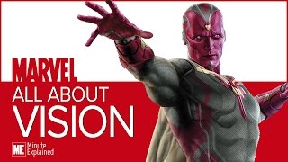 Who is VISION and what are his powers MCU [upl. by Okorih]