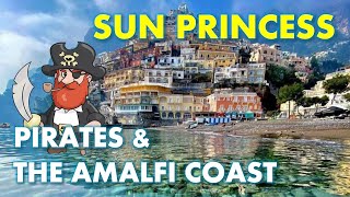 Amalfi Coast On Sun Princess amp Sneak Peek At New Arena Show [upl. by Dunton655]