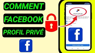 Comment rendre son compte Facebook totalement privé2022 METTRE À JOUR [upl. by Xenos]