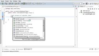 get Current Date and Time using Java Calendar class Part 1 [upl. by Ayikur]