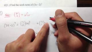 Math 101120 Sample 1 Q1 Expand Everything quotBinomial Expansionquot [upl. by Laith]