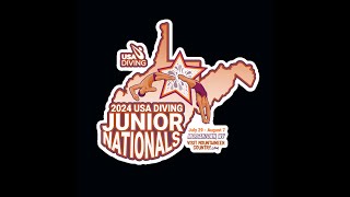 USA DIVING  Junior National Championships 2024 Day 8 Finals [upl. by Aicital873]