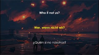 Wincent Weiss  Wer Wenn Nicht Wir Lyrics  Text  Letra español [upl. by Tneicniv]