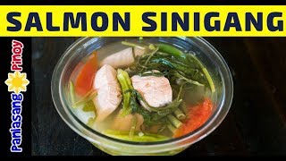 How to Cook Salmon Sinigang  Panlasang Pinoy [upl. by Ordway]