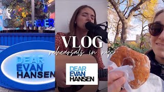 FIRST TIME TRYING a REAL DONUT  Dear Evan Hansen Tour [upl. by Zilada591]