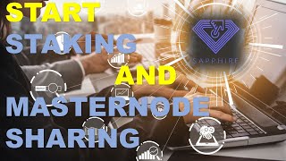 START STAKING amp MASTERNODE SHARING YOUR SAPP COINS  DECENOMY COIN [upl. by Burget]