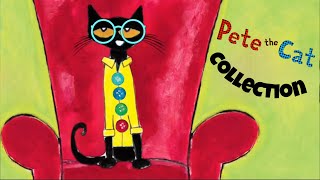 Pete the Cat And His Four Groovy Buttons  BEST Pete the Cat collection [upl. by Nylatsirhc787]