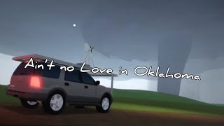 Aint No Love in Oklahoma By Luke Combs Roblox Helicity Lyric Video [upl. by Naamana]