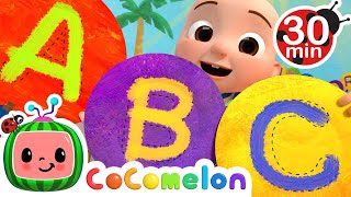 The ABC Song  CoComelon  Kids Cartoons  Moonbug Kids [upl. by Avictor]