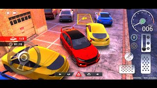 Real Car Parking 2  Red Honda Civic Type R Multiplayer Android Gameplay ✅🅿️🚗🚨 [upl. by Yager]