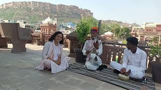 Vocal Music with Traditional Instrumental in Jodhpur [upl. by Nyvar577]