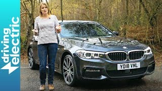 BMW 530e iPerformance PHEV review  DrivingElectric [upl. by Luanni]