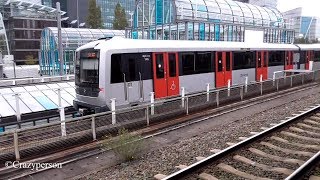 Alstom M5 metro Amsterdam Zuid [upl. by Arrol]