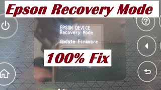 How to Fix Epson Device Recovery Mode in Minutes [upl. by Lila]