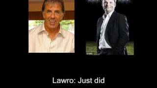 Lawro v Mowbray commentary spat [upl. by Thirzi]