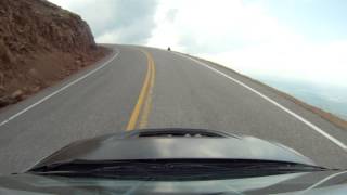 Jeremy Foley Pikes Peak Crash roof cam [upl. by Ravel]