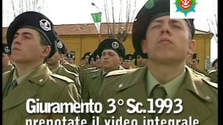 84° Btg quotFanteria Veneziaquot promo Giuramento 3° Sc 1993 [upl. by Sirkin]