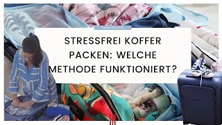 Stressfrei Kofferpacken Welche Methode funktioniert  Der große Selbsttest [upl. by Eisaj101]