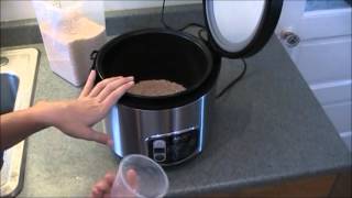 How to Use a Rice Cooker  Steamer [upl. by Karim438]