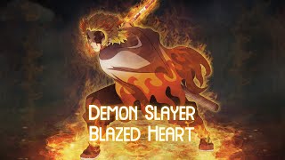 Demon Slayer Dance of the Fire God and Blood Demon Art Exploding Blood [upl. by Ynar]