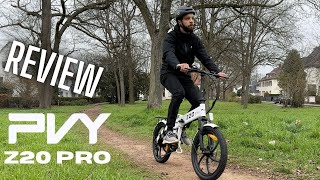 PVY Z20 PRO Review  Das PRO unter den günstigen EBikes im Test [upl. by Aerdnahc]