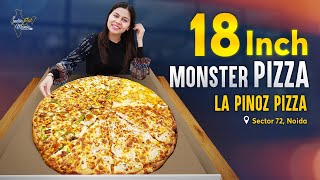 18 Inches Giant Pizza Starting Rs 800 Only At La Pinoz Pizza Sector 104 Noida [upl. by Sky]