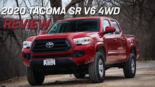 2020 Toyota Tacoma SR V6 4WD  New Car Review [upl. by Enautna]