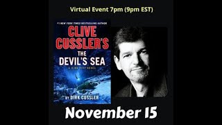 Dirk Cussler discusses Clive Cusslers The Devils Sea [upl. by Ellennod]