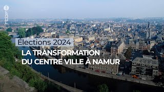 Les chantiers à Namur  une menace pour le tourisme   RTBF Info [upl. by Louanna]