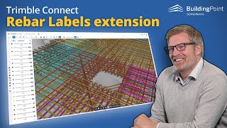 Rebar Labels extension for Trimble Connect [upl. by Sayette]