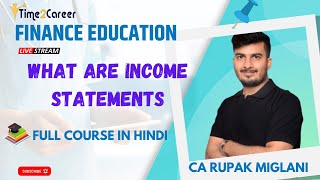 Income Statement  Income Statement and Balance Sheet Full Financial Education Course in Hindi [upl. by Higley]