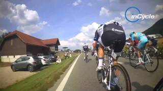 inCycle video Inside the sprint finish on stage 5 of the Tour de Suisse [upl. by Susette]