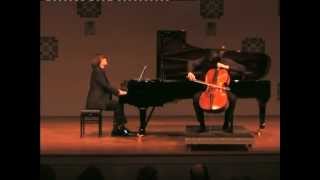 Sergei Prokofiev  Cello Sonata in C major Op119 [upl. by Hamehseer853]