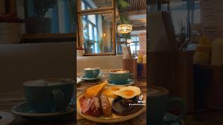 Breakfast with a view in St Ives cornwall food stives restaurant breakfast travelvlog cornish [upl. by Thadeus]