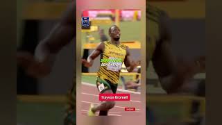 quotTrayvon Bromells LightningFast 100m Sprint 🏃‍♂️🔥  USA Track Starquot [upl. by Aisorbma]