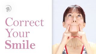 How to Correct Your Smile And Make Your Mouth Symmetrical [upl. by Lorette]