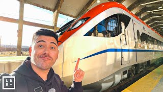 Viaje en el TREN CHILENO MÁS RÁPIDO y MODERNO de SUDAMERICA [upl. by Eniaral]