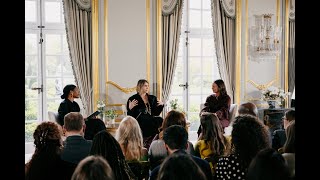 Fashion Sustainability Panel Discussion Hosted by the US Ambassador at Her London Residence [upl. by Yuzik]