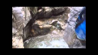 Canyoning in Portela Crete Greece [upl. by Enomas]