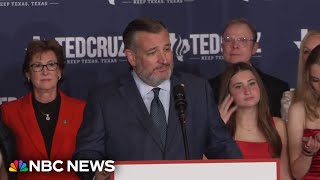 Sen Ted Cruz speaks after winning reelection in Texas [upl. by Solram]