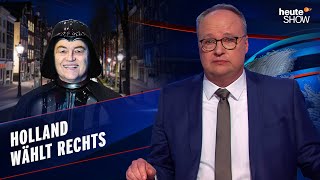 Jetzt auch noch die Niederlande Die ganze Welt rückt weiter nach rechts  heuteshow vom 01122023 [upl. by Nywled272]