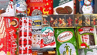 New Snacks Gingerman Cookies Ice Cubes Candy Cane Goldfish Elf Crackers Russell Stover Chocolate [upl. by Francklyn491]