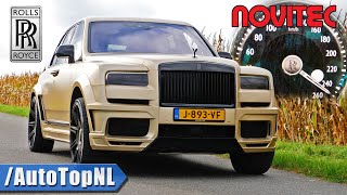 Rolls Royce Cullinan Novitec  0250 amp SPORTS Exhaust SOUND by AutoTopNL [upl. by Olenka609]