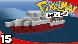 Pixelmon Lets Go  Ep 15 A Fishing Boat [upl. by Pampuch]