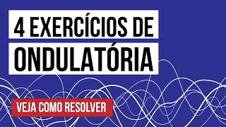 4 EXERCÍCIOS DE ONDULATÓRIA veja como resolver  Física para o Enem  Flaverson Messias Batista [upl. by Nylatsyrc597]