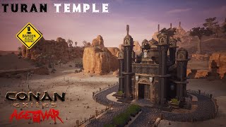 Conan Exiles Turan Temple Speed Build No Mods [upl. by Gosney245]