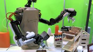 Coffeeserving robot by Kawada Industries [upl. by Atonsah]