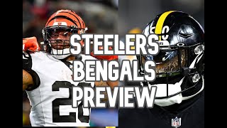 Steelers Vs Bengals Preview amp Prediction [upl. by Eelame]