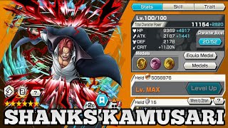 SHANKS KAMUSARI GAMEPLAY  ONE PIECE BOUNTY RUSH  OPBR [upl. by Noroj]